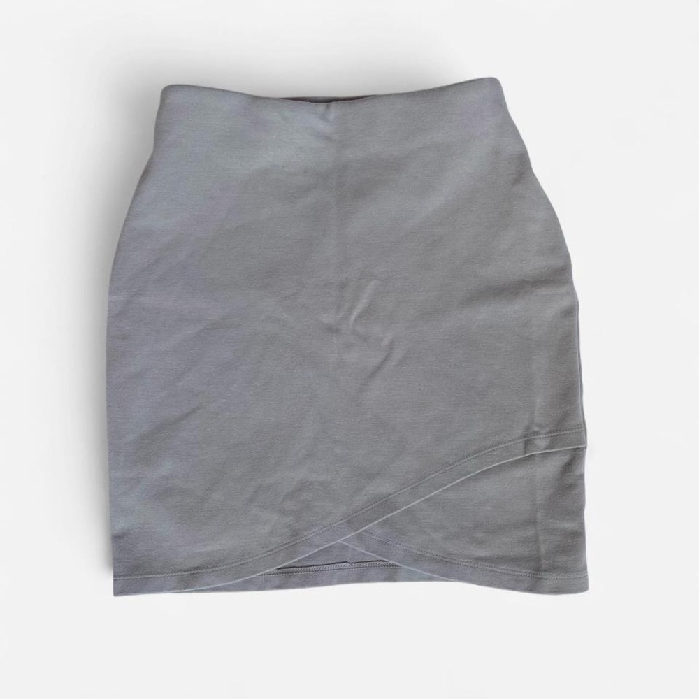 Talula Soft Gray Mini Skirt